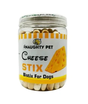 Naughty Pet Cheese Stix Bistix For Dogs-300g