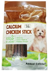 Gnawlers Calcium Chicken Stick – Healthy Chicken & Calcium Treat for Dogs