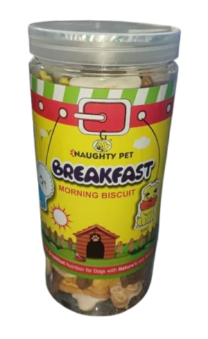 Naughty Pet Morning Breakfast Dog Biscuits-800gm