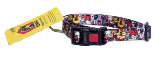 Kennel Animals Printed Nylon Collar-1inch