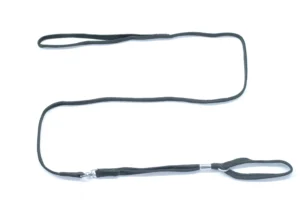Kennel Nylon Show Leash Tubler - Black