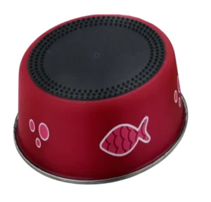 Kennel Elite Series Printed Steel Feeding Bowl - 14 cm