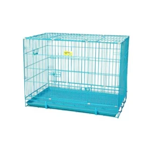 Lal Pet Wire Cage - Blue-42inch
