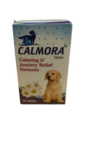 Ecora Calmora Calming & Anxiety Relief Formula Tablet For Dogs & Cats 30 tab