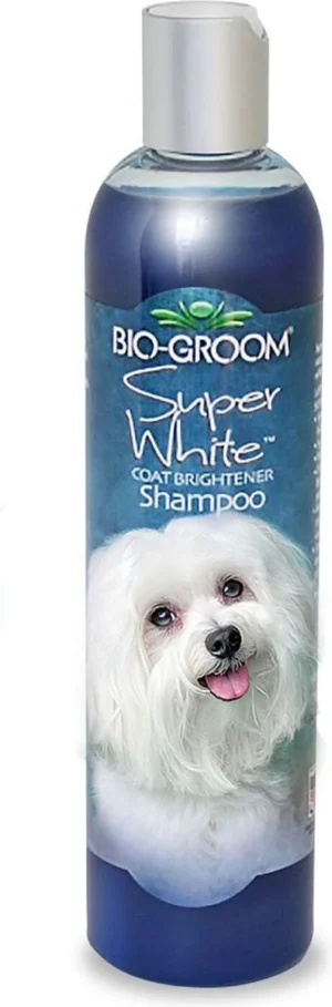 Bio-Groom Super White Coat Brightener Shampoo - 355ml